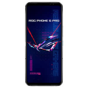 ASUS エイスース SIMフリースマートフォン ROG Phone 6 Pro ストームホワイト Qualcomm Snapdragon 8+ Gen 1 6.78型 ワイドAMOLEDディスプレイ ROG6PWH18R512