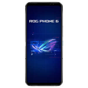 ASUS エイスース SIMフリースマートフォン ROG Phone 6 ストームホワイト Qualcomm Snapdragon 8+ Gen 1 6.78型 ワイドAMOLEDディスプレイ ROG6WH12R256