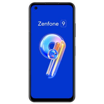 ASUS Zenfone 9 ブラック　SIMフリー ASUS エイスース SIMフリースマートフォン Zenfone 9 5.9型
