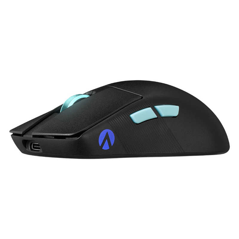 ASUS エイスース ASUS エイスース ゲーミングマウス P713［レーザー/光学式 /有線/無線(ワイヤレス) /5ボタン /Bluetooth・USB］ ROGHARPEACEAIMLABBLK ROGHARPEACEAIMLABBLK