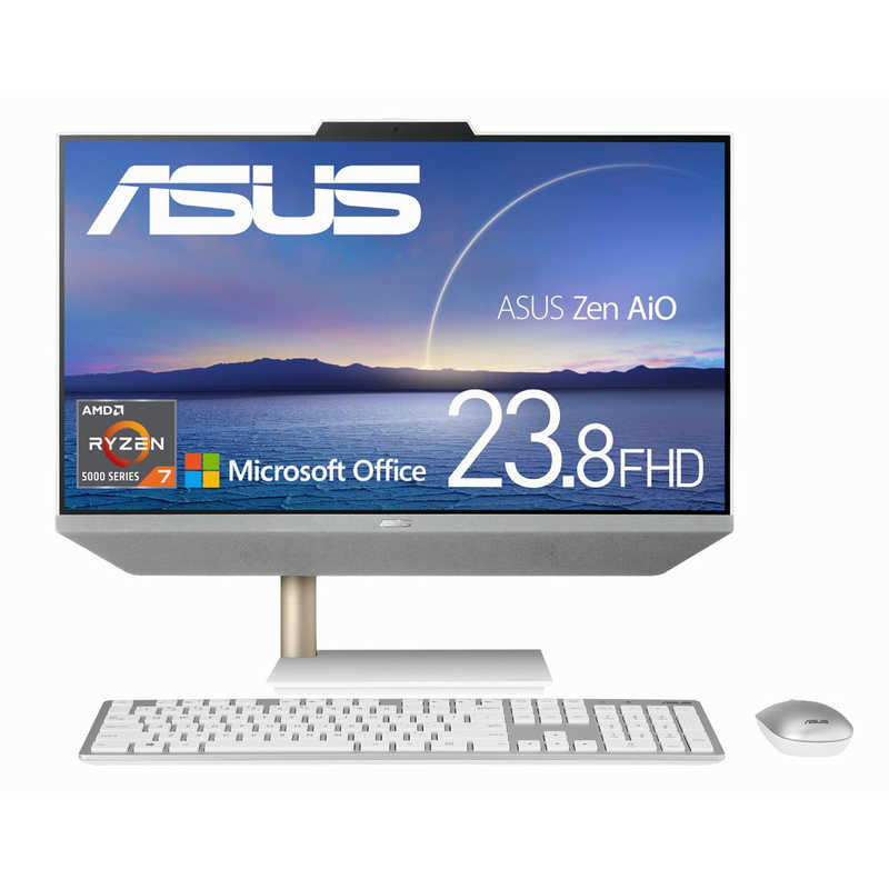 ASUS エイスース ASUS エイスース デスクトップパソコン ZenAiO 24 ホワイト (モニター無し) M5401WYAK-WA031WS M5401WYAK-WA031WS