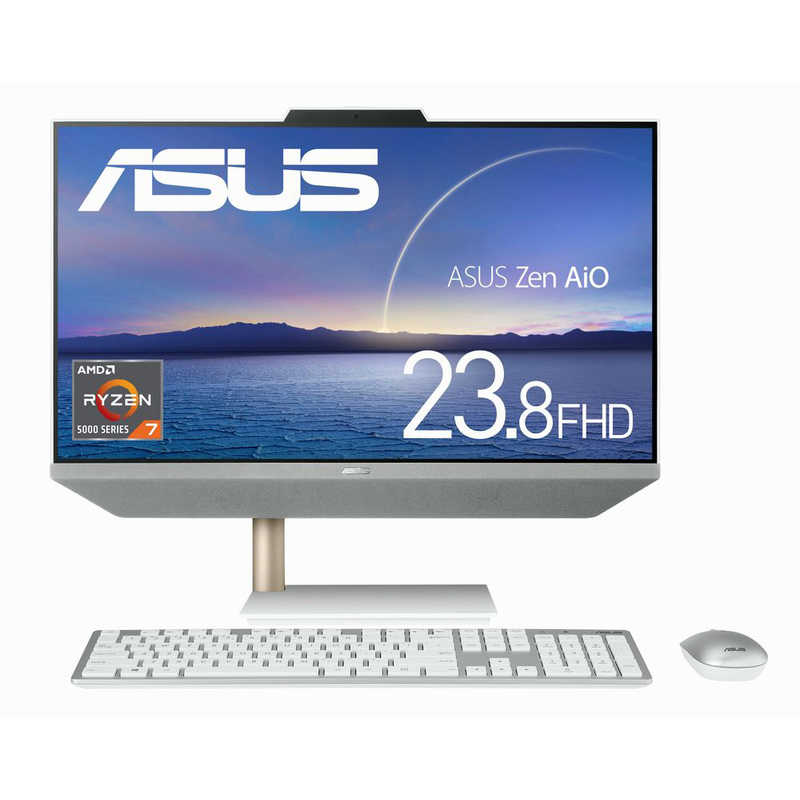 ASUS エイスース ASUS エイスース デスクトップパソコン ZenAiO 24 ホワイト (モニター無し) M5401WYAK-WA009W M5401WYAK-WA009W