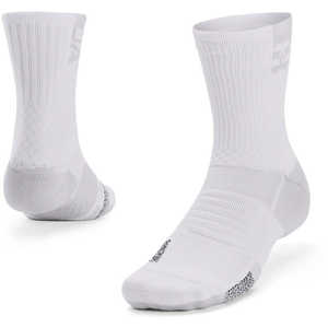 アンダーアーマー UNDER ARMOUR ユニセックス UA ARMOURDRY PLAYMAKER MID-CREW SOCKS White/Halo Gray/Halo Gray MD 【返品交換不可】 1376229_25FW アンダーアーマー UNDER ARMOUR ユニセックス UA ARMOURDRY PLAYMAKER MID-CREW SOCKS White/Halo Gray/Halo Gray MD 【返品交換不可】 1376229_25FW