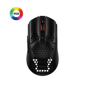 HYPERX ゲーミングマウス 無線(ワイヤレス)/ 6ボタン/ ブラック 4P5D7AA HYPERX ゲーミングマウス 無線(ワイヤレス)/ 6ボタン/ ブラック 4P5D7AA