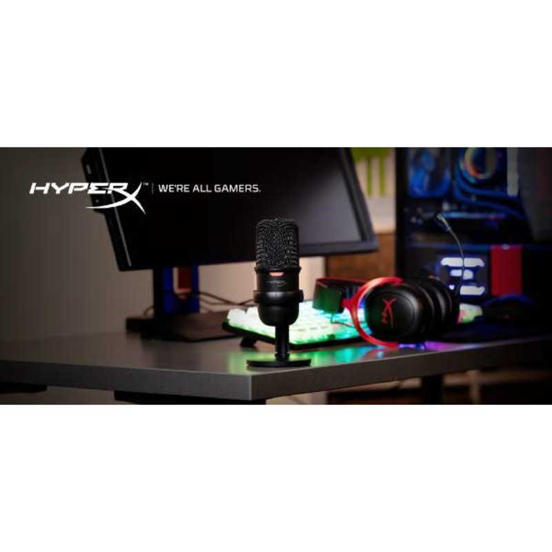 HYPERX HYPERX ゲーミングマイク SoloCast ブラック [USB] 4P5P8AA 4P5P8AA