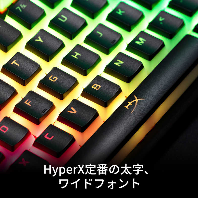 HYPERX HYPERX ゲーミングキーボード HyperX Pudding Keycaps Pink Full Key Set 644H7AA#ABA 644H7AA#ABA