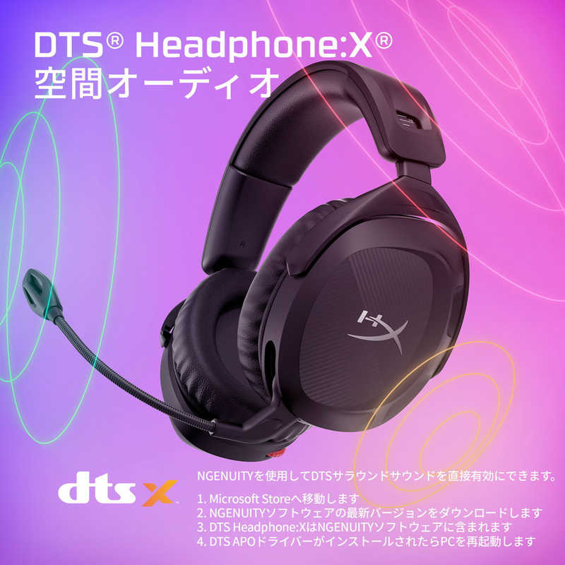 HYPERX HYPERX HyperX Cloud Stinger 2 Wireless Gaming Headset ［両耳 /ヘッドバンドタイプ］ 676A2AA 676A2AA