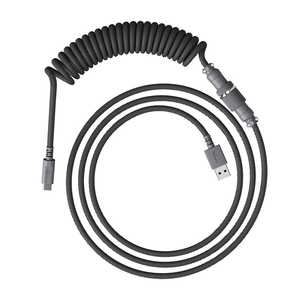 HYPERX USB-C Coiled Cable Gray Black 6J679AA HYPERX USB-C Coiled Cable Gray Black 6J679AA