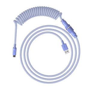 HYPERX USB-C Coiled Cable Light Purple 6J682AA HYPERX USB-C Coiled Cable Light Purple 6J682AA