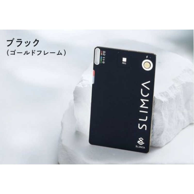 AREA AREA カード型極薄サイズ ボイスレコーダー (ゴールドフレーム) SLIMCA ブラック SLIMCA-V1-BK SLIMCA-V1-BK