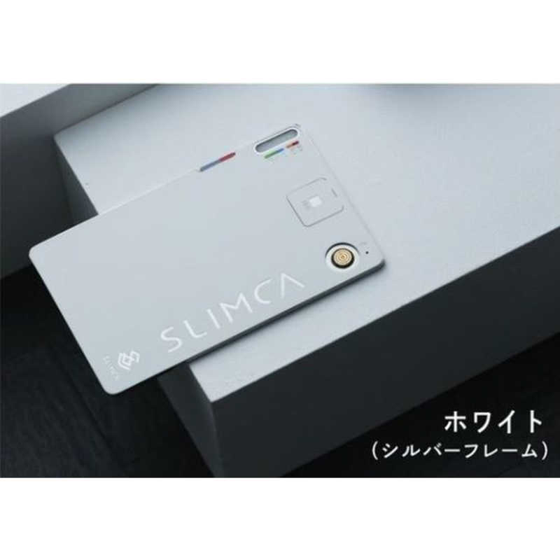 AREA AREA カード型極薄サイズ ボイスレコーダー (シルバーフレーム) SLIMCA ホワイト SLIMCA-V1-WH SLIMCA-V1-WH