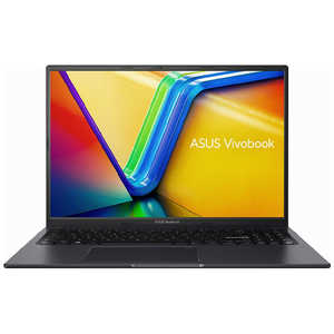 ASUS エイスース ノートパソコン Vivobook 16X [ 16型 / Win11 Home / Core i7 / メモリ16GB / SSD512GB / Office ] インディーブラック K3604ZA-MB032WS