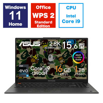 ASUS エイスース ノートパソコン Vivobook S 15 OLED BAPE Edition 