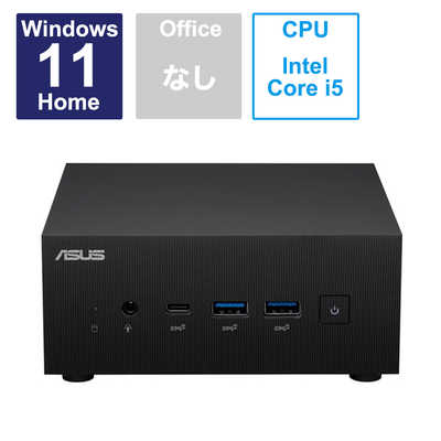 ASUS エイスース デスクトップパソコン ExpertCenter PN64 ブラック