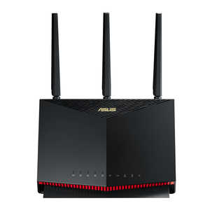 ASUS エイスース RTシリーズ AX86U PRO(AX5700 デュアルバンド 5GHz 4804 Mbps、2.4GHz 861Mbps、最大5700 Mbps) ［Wi-Fi 6(ax) /IPv6対応］ RT-AX86UPRO/J