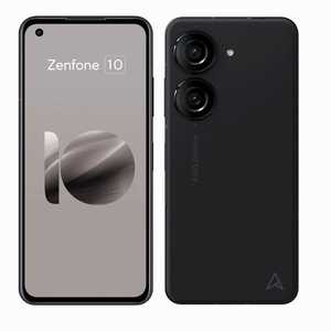 ASUS エイスース SIMフリースマートフォン Zenfone 10 Qualcomm Snapdragon 8 Gen 2 5.9インチ メモリ/ストレージ：16GB/512GB ミッドナイトブラック ZF10-BK16S512