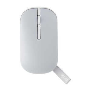 ASUS  ޥ Marshmallow Mouse MD100 Lite [ؼ /̵(磻쥹) /3ܥ /BluetoothUSB] 졼 MD100L_MOUSE_GY
