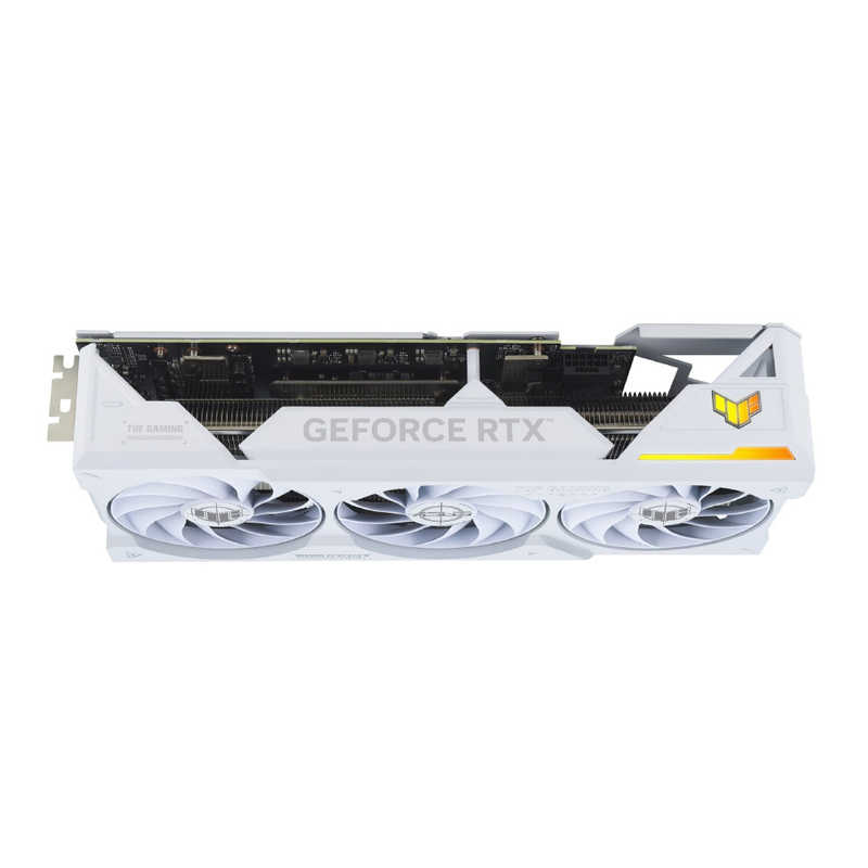 ASUS エイスース ASUS エイスース グラフィックボード GeForce RTXシリーズ 16GB RTX4070TiSUPER / ホワイト 「バルク品」 TUF-RTX4070TIS-O16G-WHITE-GAMING TUF-RTX4070TIS-O16G-WHITE-GAMING