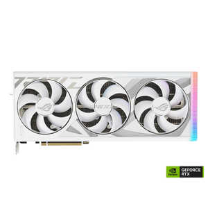 ASUS  եåܡ GeForce RTX꡼ 16GB RTX4080SUPER / ۥ磻 ֥Х륯ʡ ROG-STRIX-RTX4080S-O16G-WHITE