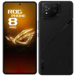 ASUS エイスース SIMフリースマートフォン ROG Phone 8 Pro Qualcomm Snapdragon 8 Gen 3 6.78型 メモリ/ストレージ：16GB/512GB ファントムブラック ROG8P-BK16R512