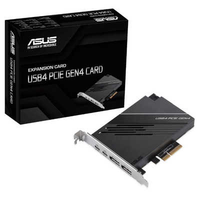 ASUS エイスース 拡張カード(USB増設) USB4/PCIE/GEN4/CARD の