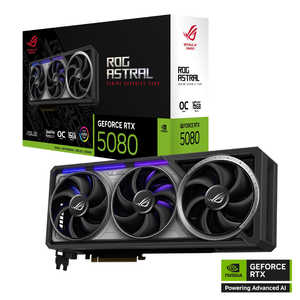 ASUS エイスース グラフィックボード ［GeForce RTXシリーズ / 16GB］ ROG-ASTRAL-RTX5080-O16G-G