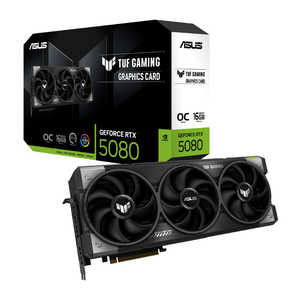ASUS エイスース グラフィックボード ［GeForce RTXシリーズ / 16GB］ TUF-RTX5080-O16G-GAMING