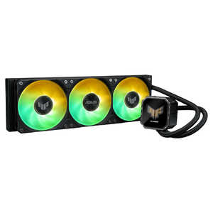 ASUS エイスース 水冷クーラー (360 / AMD：AM5AM4 / Intel：LGA 1851 1700 1200) TUF/LC/3/360/ARGB/LCD/BK