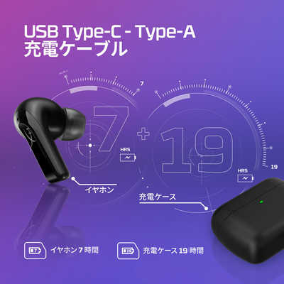 HYPERX HyperX Cloud MIX Buds 2 ノイズキャンセリング ワイヤレス