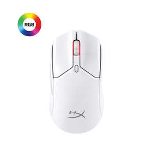 HYPERX HyperX Pulsefire Haste 2 Mini Wireless ゲーミング マウス (WH) 小型 超軽量 59g ホワイト 7D389AA HYPERX HyperX Pulsefire Haste 2 Mini Wireless ゲーミング マウス (WH) 小型 超軽量 59g ホワイト 7D389AA
