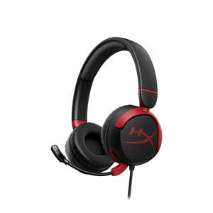 HYPERX Ҷ ߥ󥰥إåɥå HyperX Cloud Mini WiredΦ3.5mmߥ˥ץ饰 /ξ ֥å 7G8F4AA