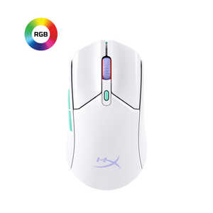HYPERX HyperX Puslefire Haste 2 Core Wireless ߥ󥰥ޥ(ۥ磻) 6ܥ ۥ磻 8R2E7AA