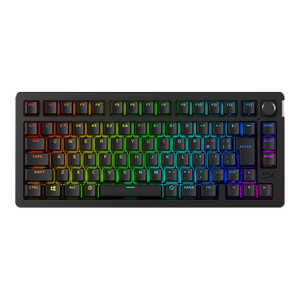 HYPERX メカニカルゲーミングキーボード HyperX Alloy Rise 75 Wireless 91Y91AA#ABJ HYPERX メカニカルゲーミングキーボード HyperX Alloy Rise 75 Wireless 91Y91AA#ABJ
