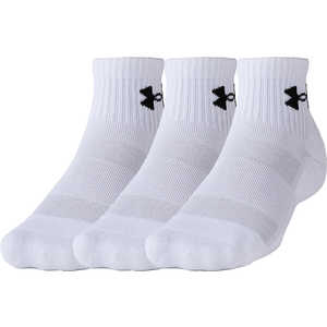 アンダーアーマー UNDER ARMOUR ユニセックス UAトレーニング コットン クオーター ソックス (3足セット) White/White/Black MD 1386372 【返品交換不可】 13863 アンダーアーマー UNDER ARMOUR ユニセックス UAトレーニング コットン クオーター ソックス (3足セット) White/White/Black MD 1386372 【返品交換不可】 13863