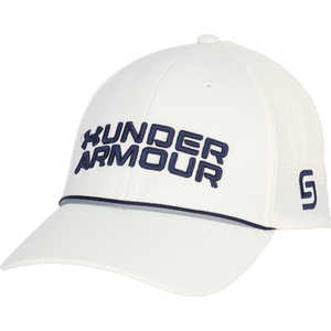 アンダーアーマー メンズ UA ジョーダン・スピースドライブロープスナップバックキャップ White/Midnight Navy 【返品交換不可】 1389912_25FW