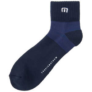 TRAVISMATHEW ベーシックショートソックス 7AN093 ネイビー トラビスマシュー 【返品交換不可】 