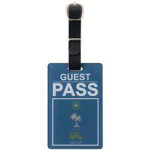 TRAVISMATHEW ゴルフ用品 GUEST PASS ネームタグ ［W5.8×H9cm］ ネイビー 