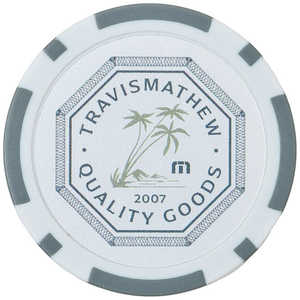 TRAVISMATHEW カジノマーカー2 ライトグレー 