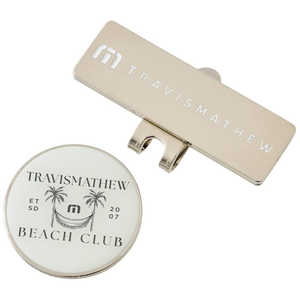 TRAVISMATHEW クリップマーカー2 ホワイト 