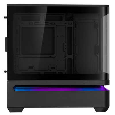 ASUS エイスース PCケース (Micro-ATXMini-ITX / 黒) PRIME/AP202/TG