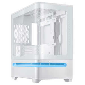 ASUS エイスース PCケース (Micro-ATXMini-ITX / 白) PRIME/AP202/TG/WHITE ASUS エイスース PCケース (Micro-ATXMini-ITX / 白) PRIME/AP202/TG/WHITE