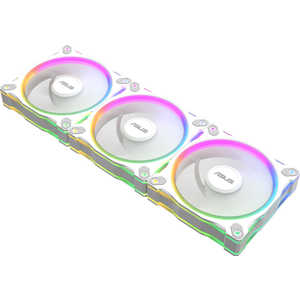 ASUS エイスース ケースファン (120mm / 順回転 / 3pcs / 白) MR120/ARGB/FAN/WHITE/3IN1 ASUS エイスース ケースファン (120mm / 順回転 / 3pcs / 白) MR120/ARGB/FAN/WHITE/3IN1