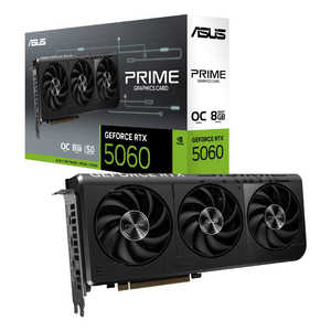ASUS エイスース グラフィックボード (RTX5060 / 8GB) ［GeForce RTXシリーズ / 6GB］ PRIME-RTX5060-O8G