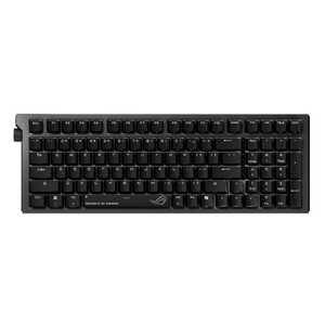 ASUS エイスース ゲーミングキーボード (96％ トライモード接続 ホットスワップ ガスケット構造 RGB) ［有線・ワイヤレス］ STRIX/MORPH/96/WL/SNOW2/US