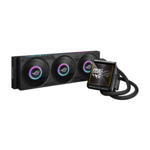 ASUS エイスース CPU水冷クーラー ROG Strix LC IV 360 ARGB LCD (ラジエーター 5.08インチIPS LCD Intel LGA1851/1700・AMD AM5/AM4対応 黒) ROG/STRIX/LC/4/360/ARGB/LCD