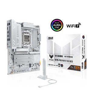 ASUS �G�C�X�[�X �}�U�[�{�[�h TUF GAMING X870-PRO WIFI7 W NEO (AM5 AMD X870 ATX 5Gb LAN) �mATX�n TUF/GAMING/X870-PRO/7/W/NEO