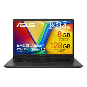 ASUS �G�C�X�[�X �m�[�gPC �m14.0�^ / Win11 Home / AMD Athlon / �������F8GB / SSD�F128GB / Microsoft 365 Basic�n �~�b�N�X�u���b�N E1404FA-BIC8128NWP