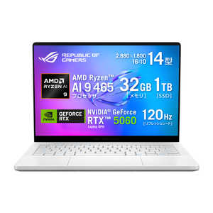 ASUS �G�C�X�[�X �Q�[�~���O�m�[�g�p�\�R�� ROG Zephyrus G14 �v���`�i�z���C�g GA403GM-AI9R5060W