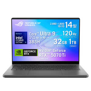 ASUS �G�C�X�[�X �Q�[�~���O�m�[�g�p�\�R�� ROG Zephyrus G14 �G�N���v�X�O���[ GU405AR-U9R5070TIG