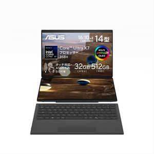 ASUS �G�C�X�[�X �m�[�g�p�\�R�� Zenbook DUO ���[�n�[�O���[ UX8407AA-X7H325WS